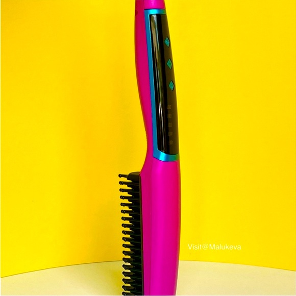 Calista TrianglPro Heated Detailer Brush Straightener Hair Styling Tool - Picture 10 of 12